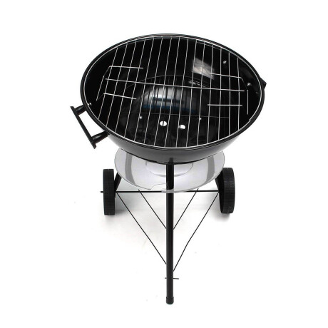 Parrillero Movil Bbq Portatil C/Ruedas yTapa 72x43cm Cpg006008