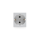 Módulo tomacorriente schuko 16A 250V blanco puro ELE07606