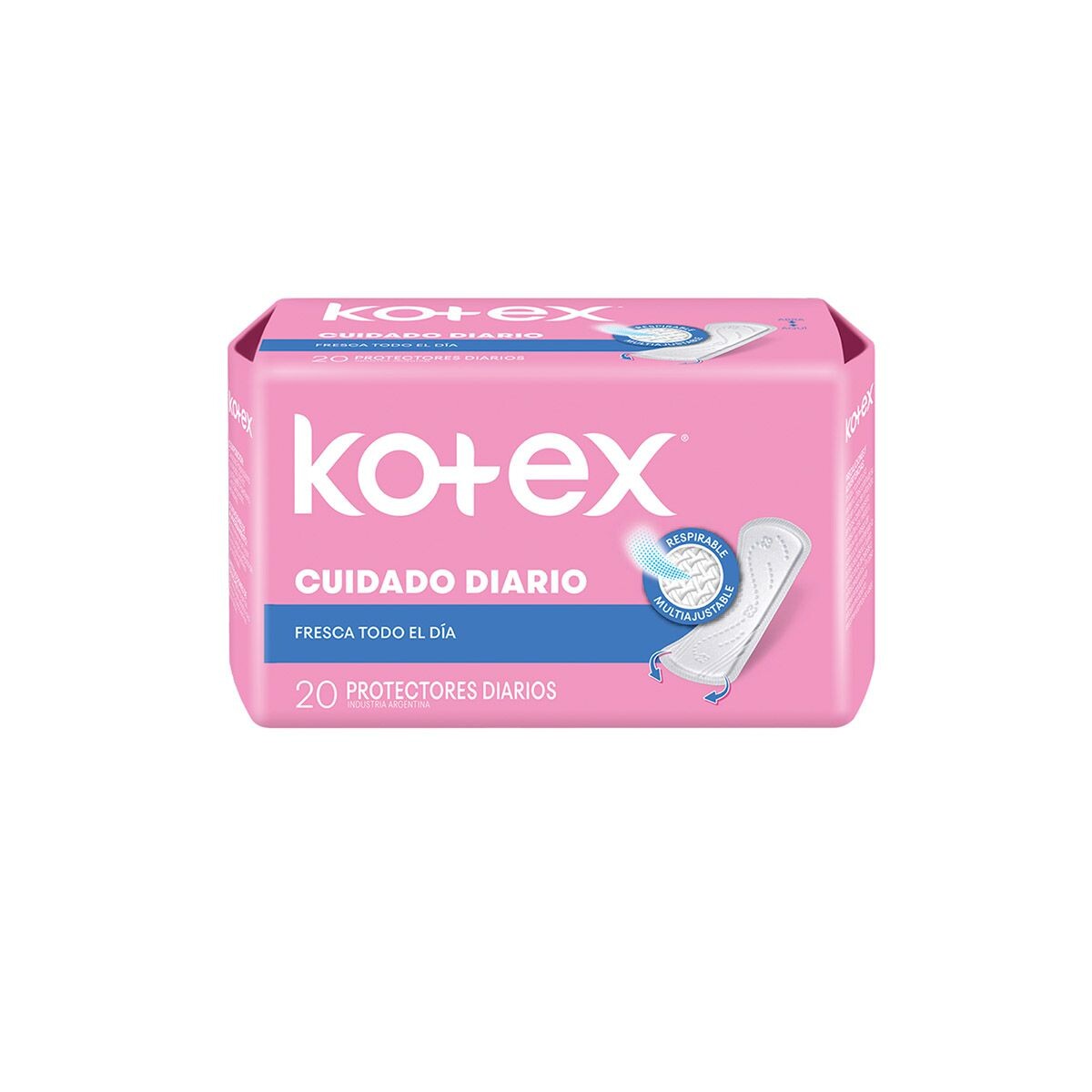 KOTEX PROTECTOR DIARIO CLOSE PAQ. X 20 U 