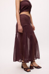 Falda Tess Bordo
