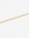 Collares Cortos Strass Collar Corto De Strass - Dorado