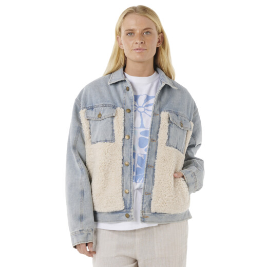 Campera Rip Curl Cruisin Sherpa Denim Campera Rip Curl Cruisin Sherpa Denim