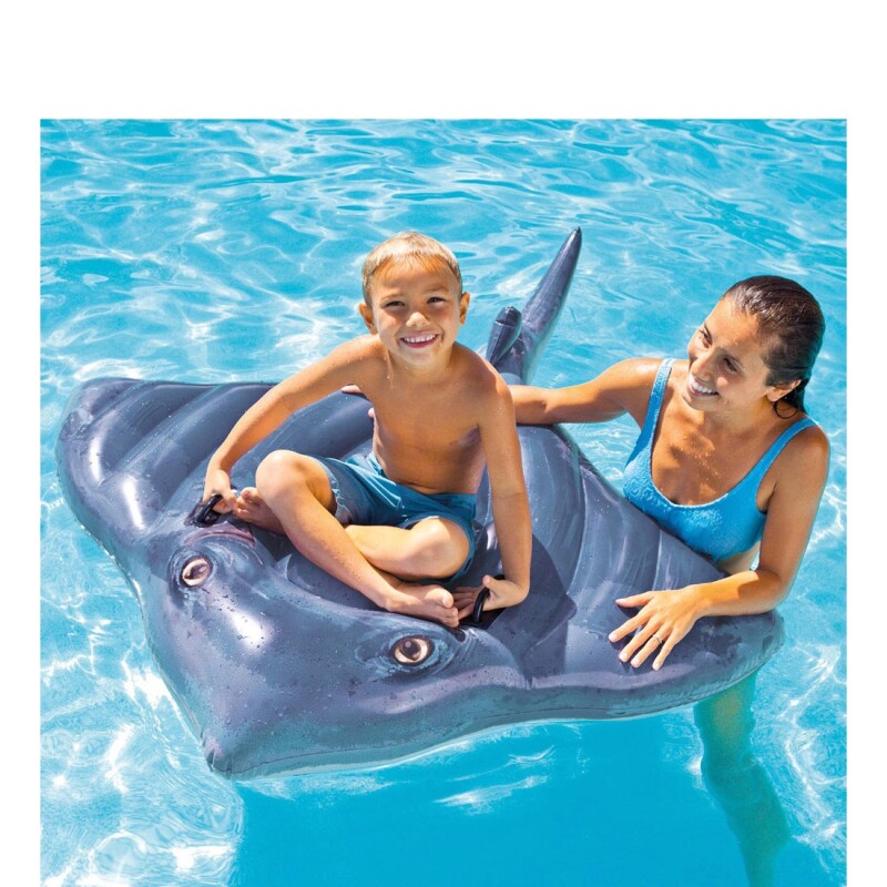 INTEX INFLABLE MANTA RAYA NIÑOS PLAYA PISCINA Intex Inflable Manta Raya Niños Playa Piscina