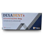 DEXADENT 4 MG CJ X 10 COMP. única