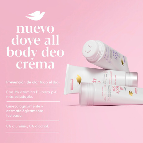 Desodorante en Crema Dove All Body Deo Raspberry 75g Desodorante en Crema Dove All Body Deo Raspberry 75g