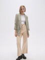 Blazer Darcy Verde Grisaceo