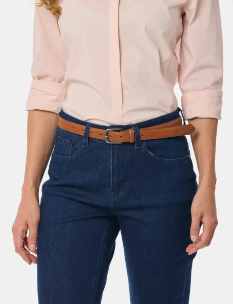 PANTALÓN DE JEAN RECTO Azul