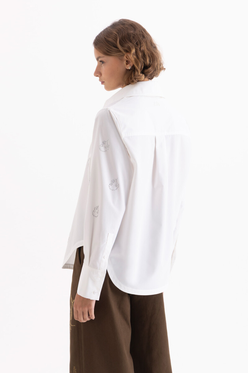 CAMISA FIRE Blanco