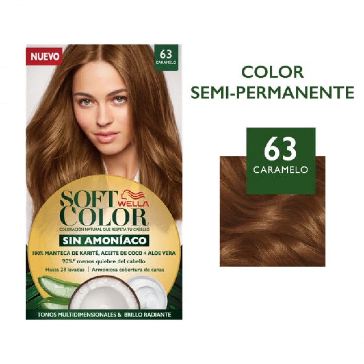 Soft Color New 63 – Tinte Capilar Suave sin Amoníaco