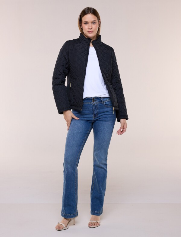Campera Capitoneada NEGRO