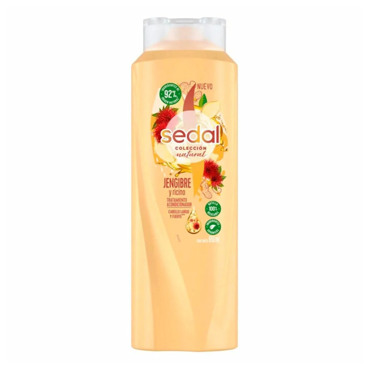 Acondicionador Sedal 650ml Jengibre y Ricino 
