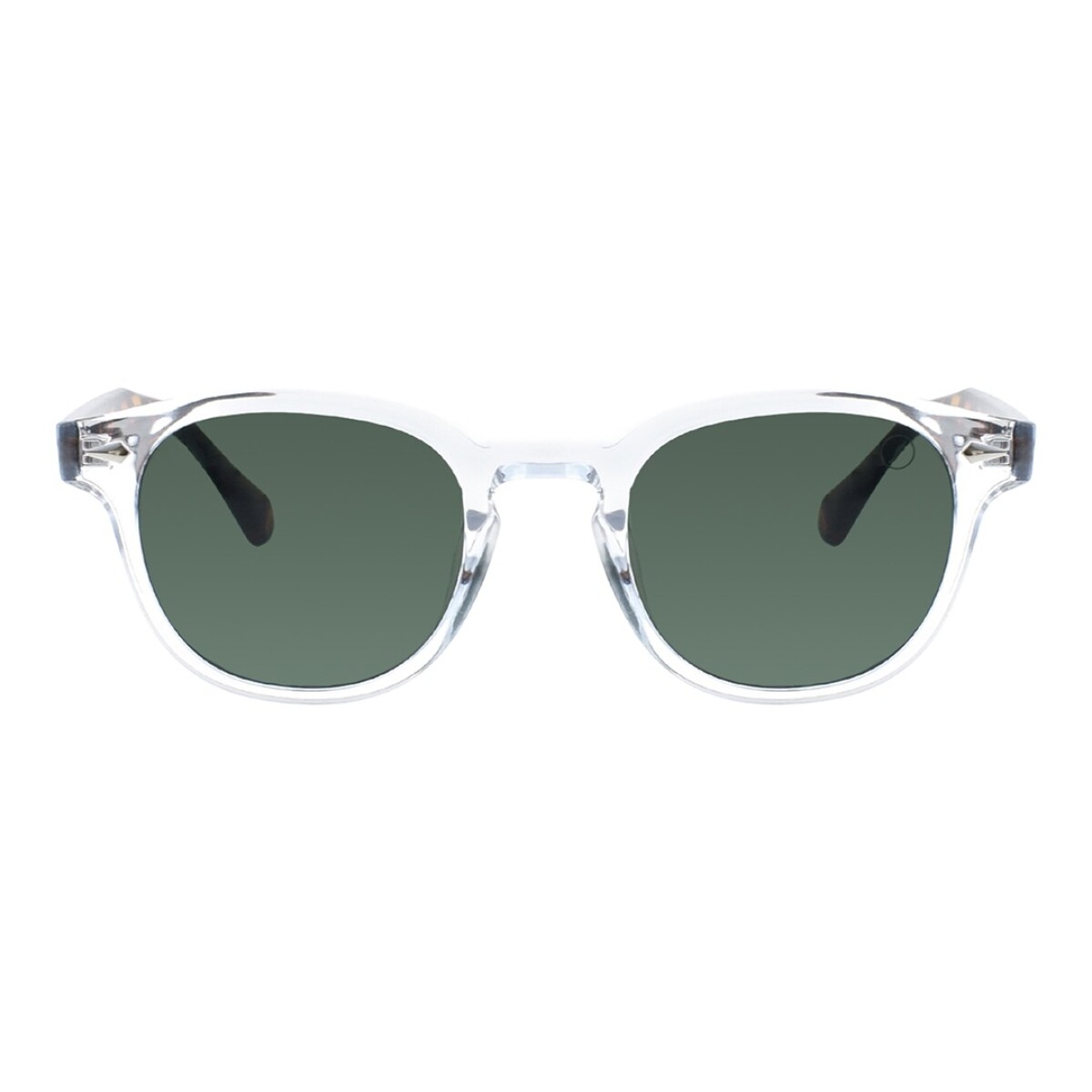 Lentes de Sol Chilli Beans Lausana - Transparente - Animal Print Verde 