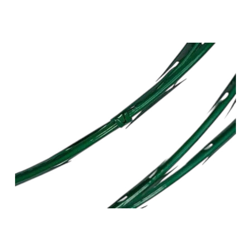 Concertina Verde Doble Filo – 10 Metros de Seguridad Residencial Concertina Verde Doble Filo – 10 Metros de Seguridad Residencial