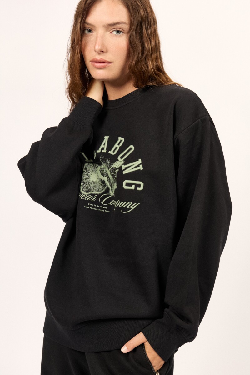 SWEATER NEW FEELING OVER CREW J-negro