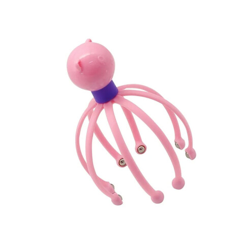 Masajeador de cabeza con 8 puntos alivia estrés, rascador Masajeador De Cabeza Con 8 Puntos Alivia Estrés, Rascador