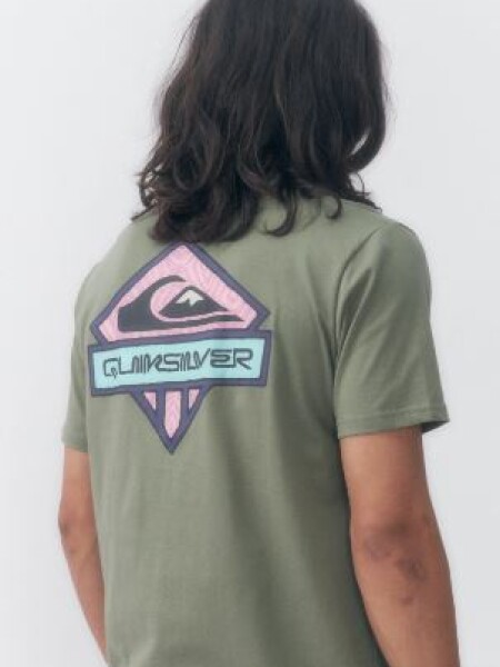 T-SHIRT QUIKSILVER 40612 VERDE