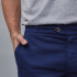 Pantalón de gabardina sport Azul Francia