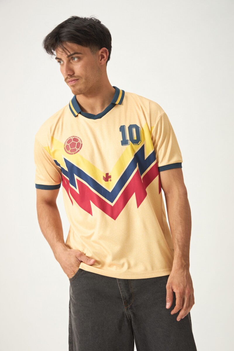 REMERA FUTBOL PAISES - VALDERRAMA 