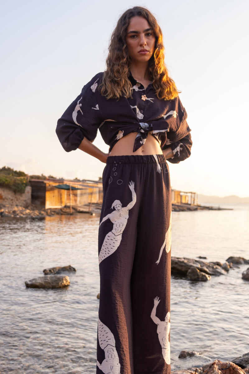 MICHU PANTS Negro