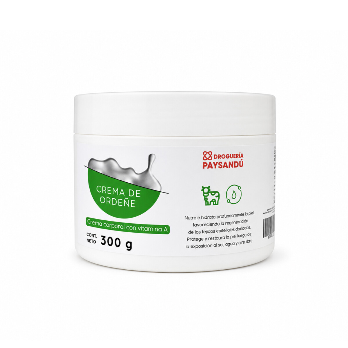 Crema de Ordeñe con Vitamina A - 300 g 