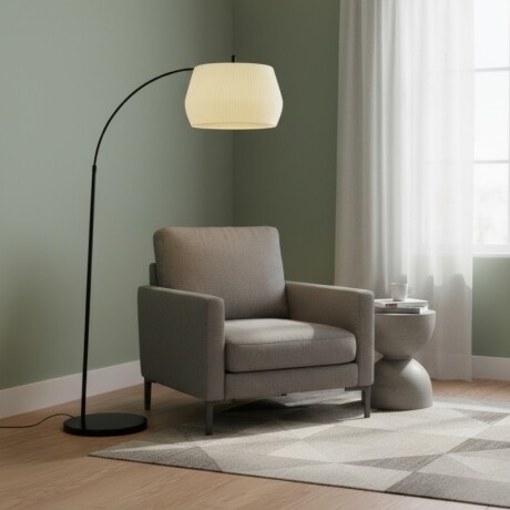 ARTEFACTO DECORATIVO DE PIE ORBIS Luminaria de Pie Orbis Beige