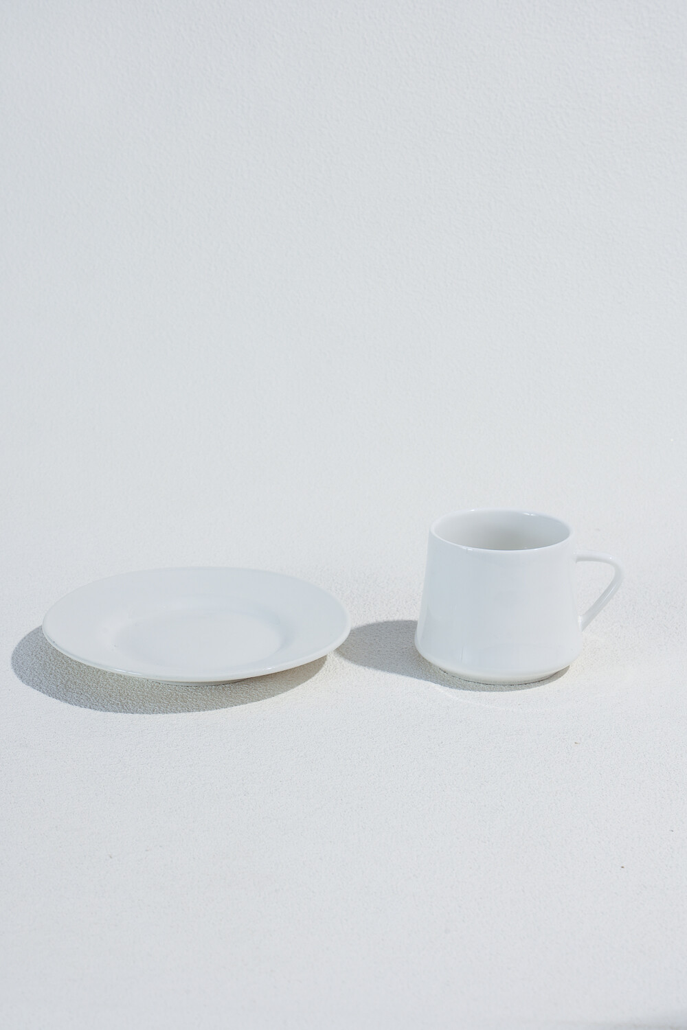 Taza Tennessee Con Plato Color Unico