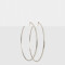 Aros Argollas De metal Argollas De Metal - Plateado