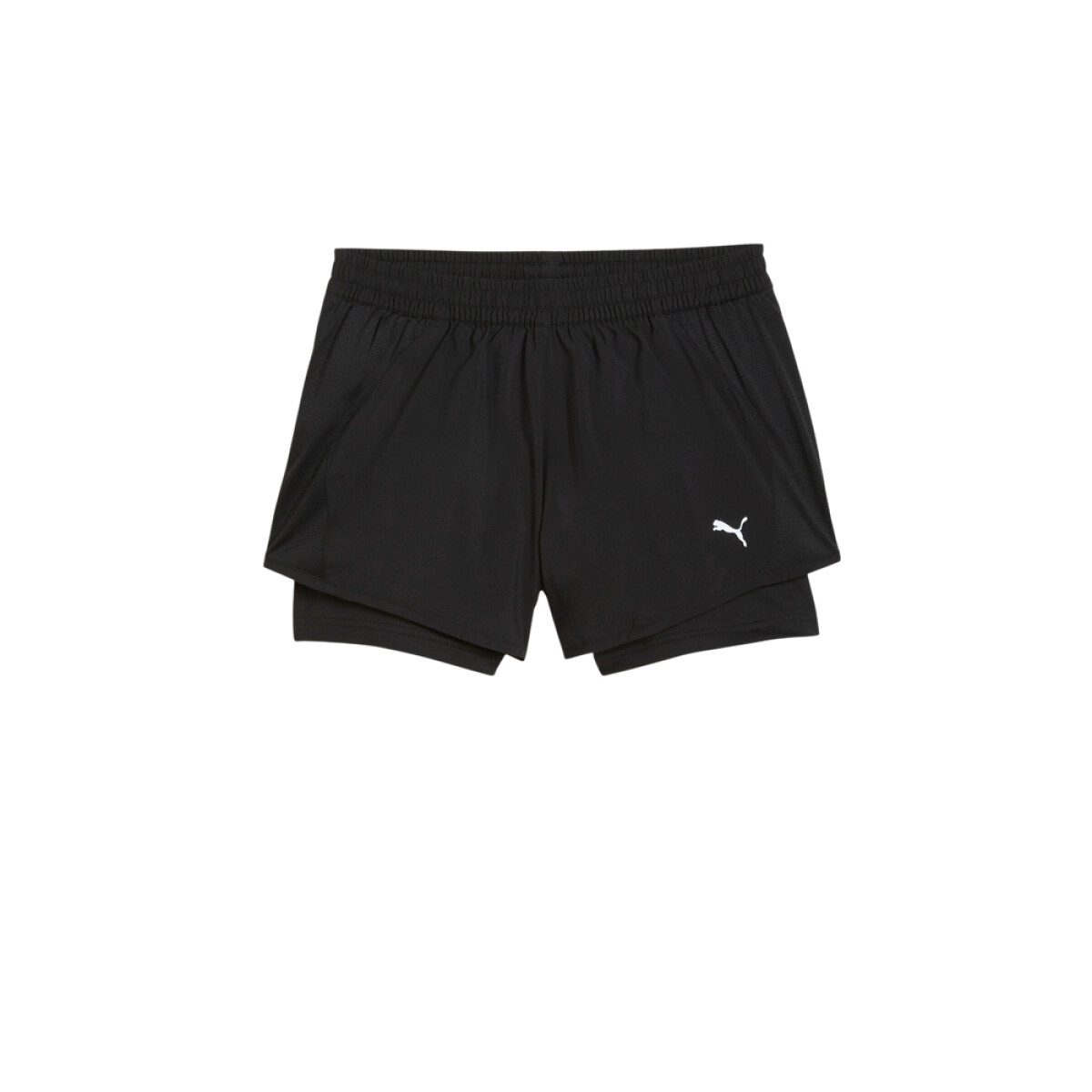 RUN FAV VELCTY 2IN1 SHORT - Black 