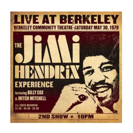 (l) Jimi Hendrix Experience - Live At Berkeley Uk Vinilo (l) Jimi Hendrix Experience - Live At Berkeley Uk Vinilo