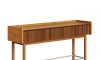 Mesa de Arrime Ripiado Natural