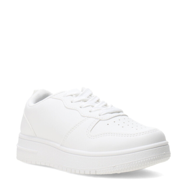 Championes de Niña Push Velcro Blanco