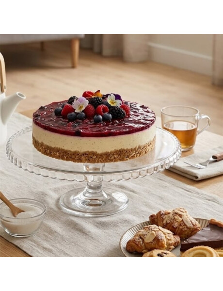 PLATO TORTA 32.2 CM C/ PIE PATISIER PASABAHCE GB PLATO TORTA 32.2 CM C/ PIE PATISIER PASABAHCE GB