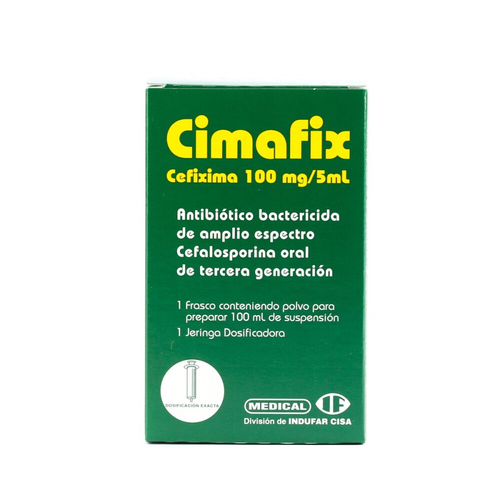 CIMAFIX 100 MG. SUSP. FRASCO X 100 ML. única