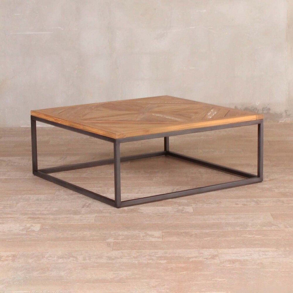 MESA RATONA MADERA-Y-METAL NATURAL-BEIGE DOMINIQUE NATURAL