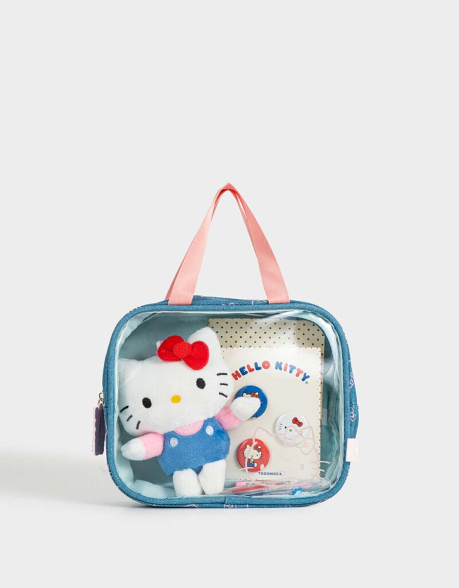 Set De Librería En Cartera ''hello Kitty'' - Combinacion Multicolor 