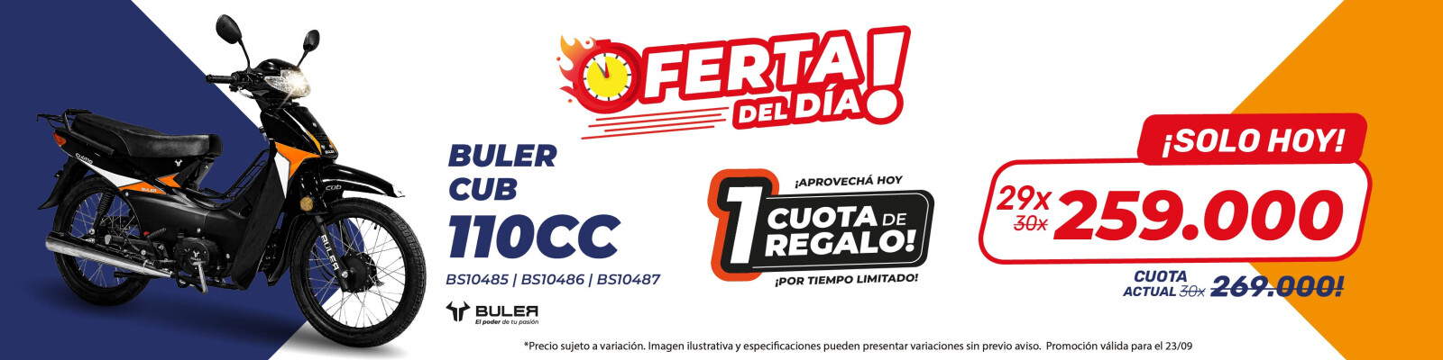Oferta 1 del dia 23/09