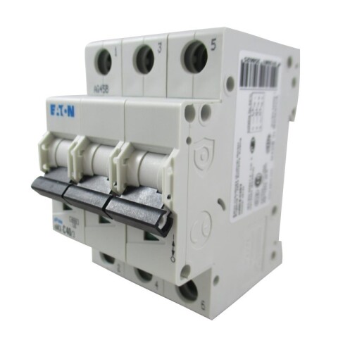 DISYUNTOR DIN 3X 40 A 06 KA EATON DISYUNTOR DIN 3X 40 A 06 KA EATON