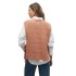 CHALECO LOU S-XXL ROSA TOSTA