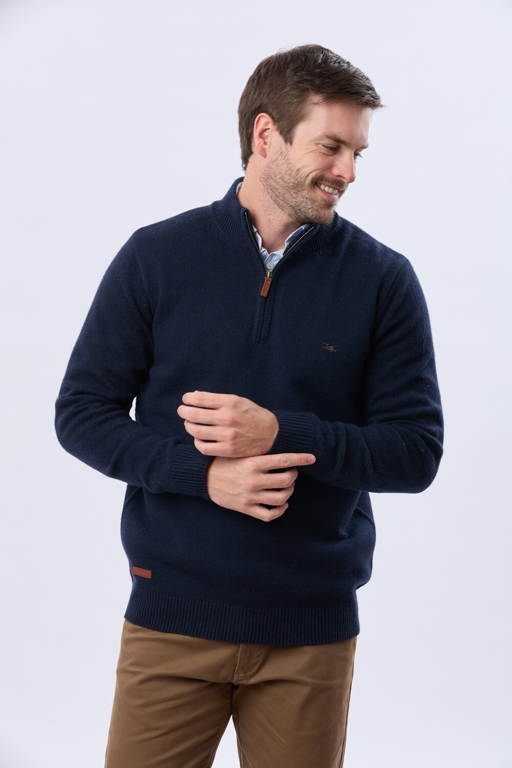 BUZO DE LANA DE ABRIGO Azul