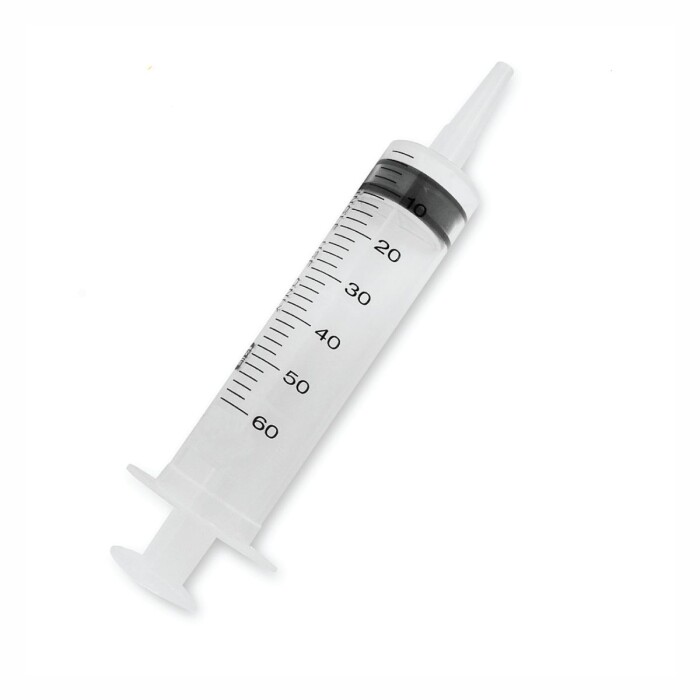JERINGA 50/60ML S/AGUJA PICO GRUESO-WEGO única