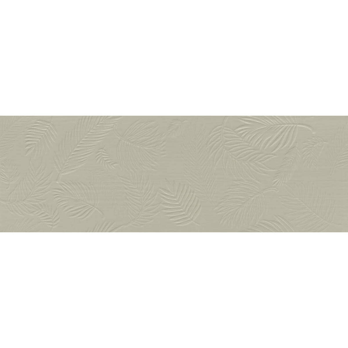 Ceramica Para Pared 30X90 Decorado Verde Mate Flores Rectificado Eliane 