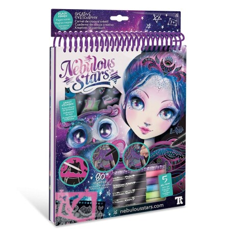 CUADERNO DE HOJAS NEGRAS Y ACCESORIOS DE ARTE ECLIPSIA CUADERNO DE HOJAS NEGRAS Y ACCESORIOS DE ARTE ECLIPSIA