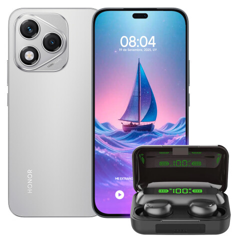 Honor 400 Lite 16gb (8+8) De Ram/256 Gb 5g + Regalo GRIS