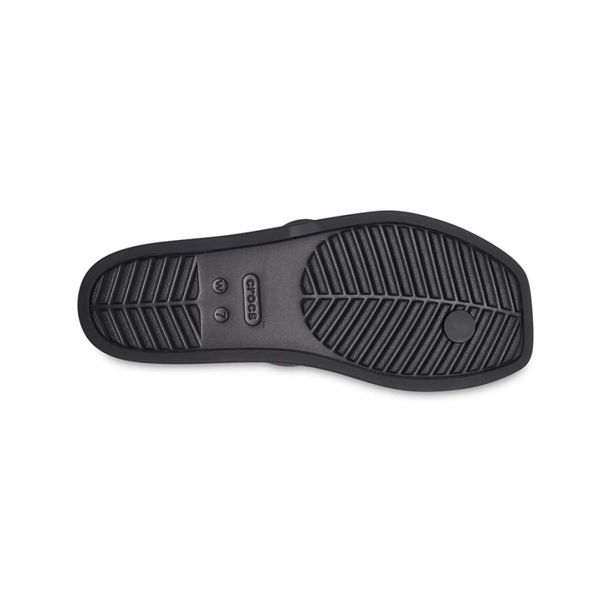 Sandalias Crocs Miami Toe Loop Sandal - Mujer Black