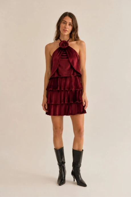 Top Rosa Velvet
