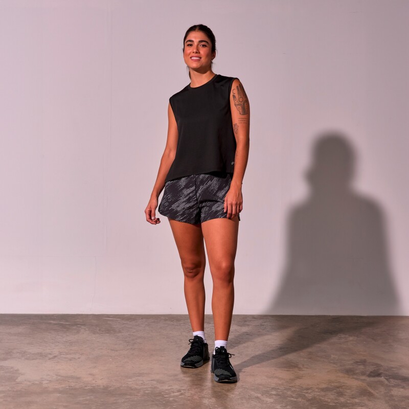Remera Tank Joana de Mujer Negro