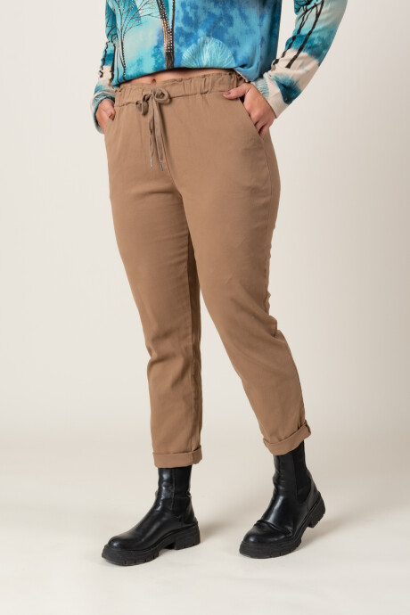 PANTALON DEVA Camel