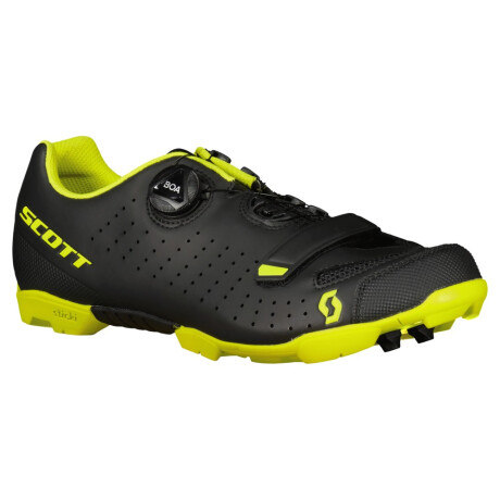 Zapatillas Scott Mtb Comp Boa Negro/amarillo Fluo