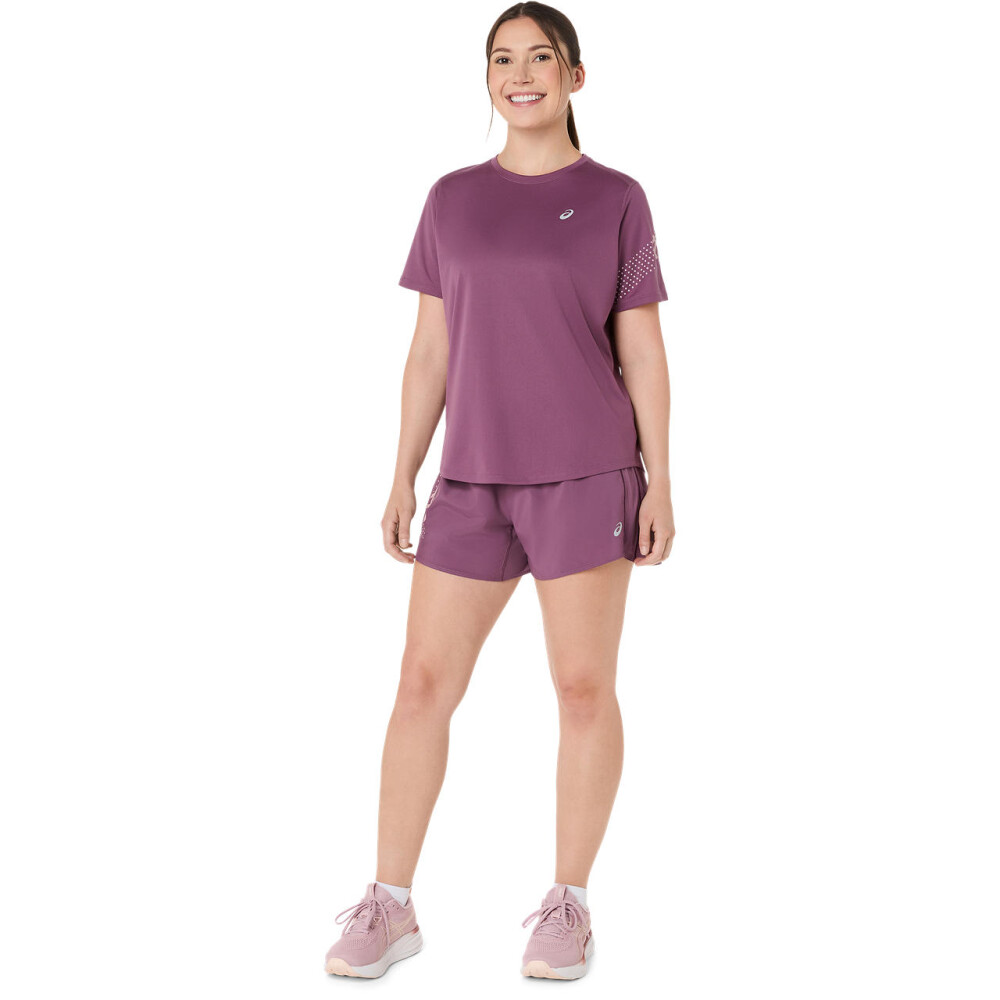 Polo Running Icon SS Top Mujer Velvet Purple