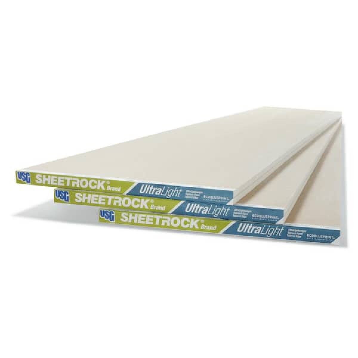 Placa de Yeso USG Sheetrock 12,5mm X1.20 X2.40mt Liviana 